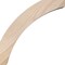 Ekena Millwork 3 1/2"W x 10"D x 10"H Thorton Smooth Knee Brace, Douglas Fir BRC04X10X10THR00SDF - alternate 4